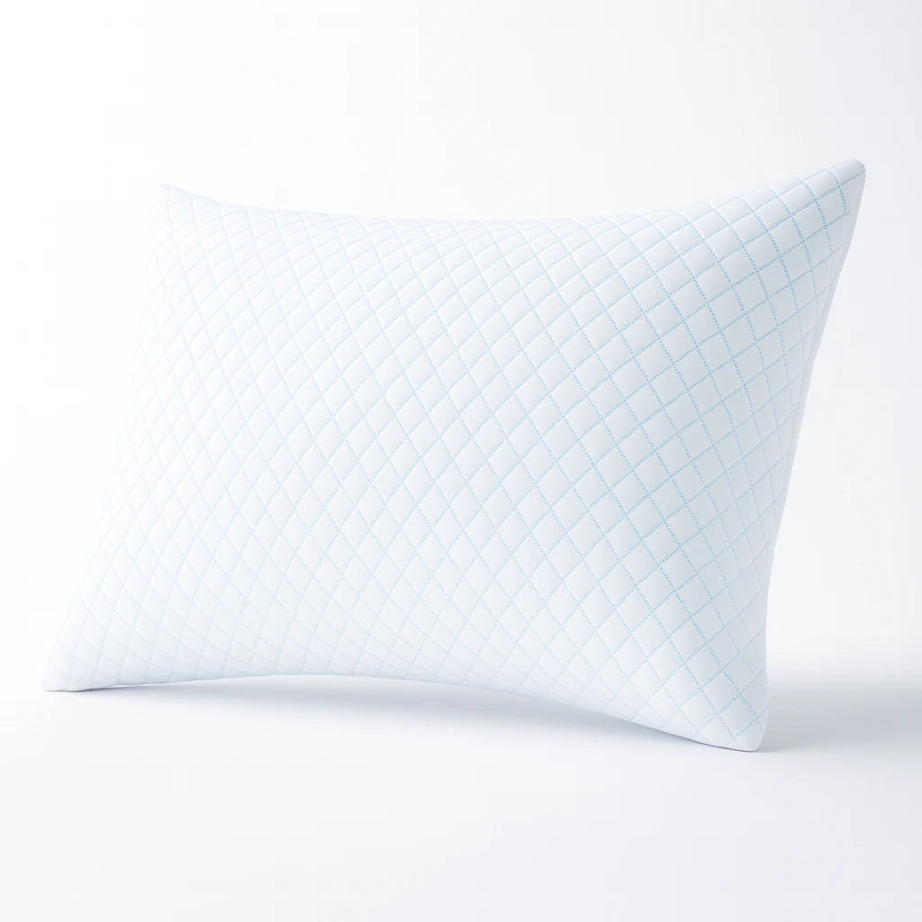 Oreiller ergonomique Reposia sur fond clair