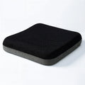 Coussin d'assise ergonomique à mémoire de forme noir