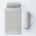 Kit d'Acupression 3 Pièces : Tapis + Coussin + Sac · Gris , packshot coloris gris