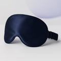 Masque de nuit en soie de mûrier bleu nuit Reposia