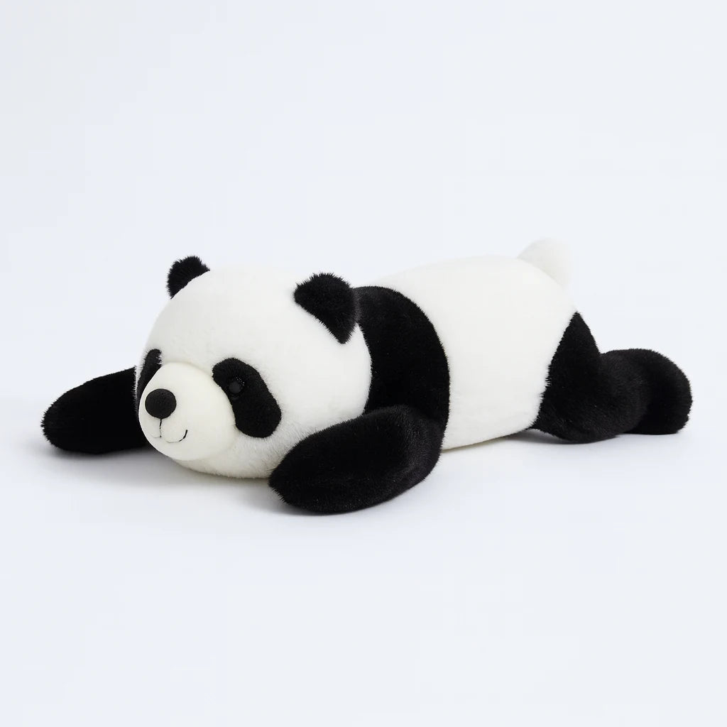 Peluche bien-être panda Reposia, format allongé