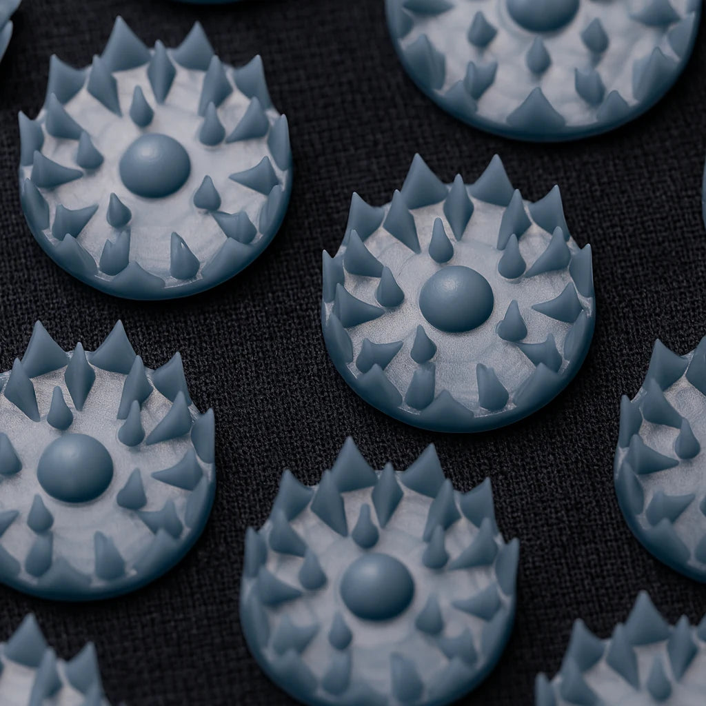 Fleurs de stimulation du tapis en gros plan